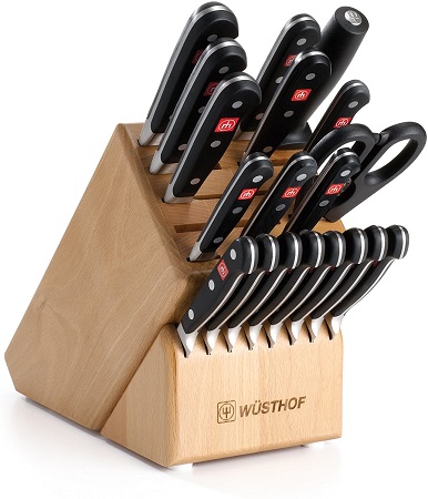 best wusthof knife block set