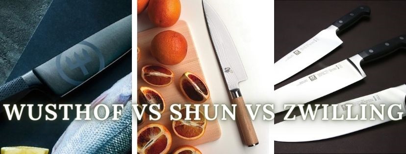 shun vs wusthof vs Zwilling