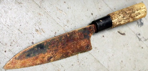 rusty knives accident