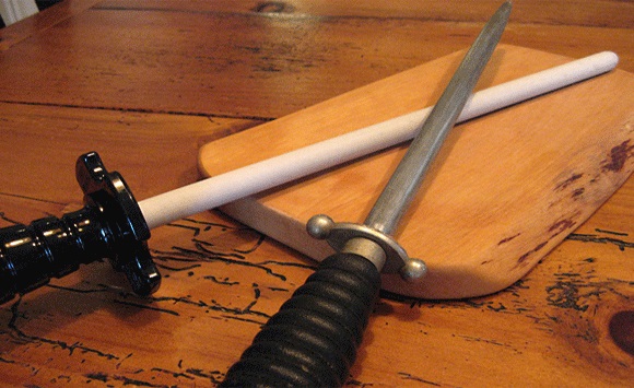 Ceramic VS Steel Honing Rod for kitchen