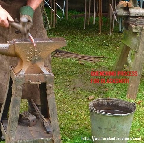 blacksmith quenching oil