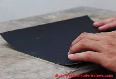 sandpaper use for sharpening knife ( sharpening stone vs sandpaper)