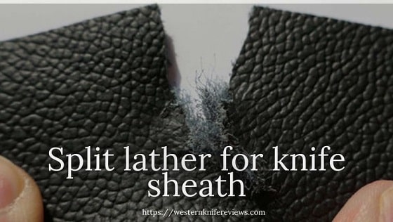 split lather for sheath
