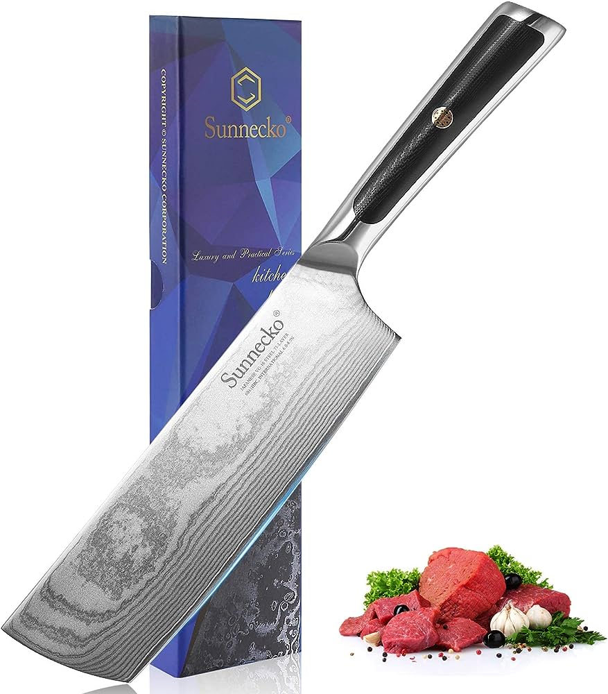 Sleek And Durable Kitchen Knife Handles - Stainless Steel Constructed Blades