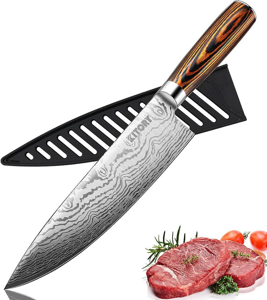 Top Rated Damascus Steel Kitchen Knife Gift Ideas for Beauty And Function
